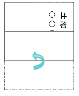 手紙の折り方と封入の向き 手紙の書き方大事典